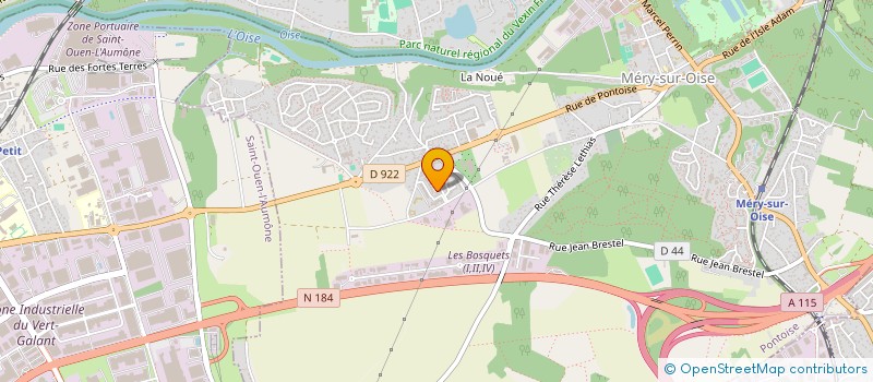 localisation de l'entreprise CMC CONSTRUCTION  PRESLES