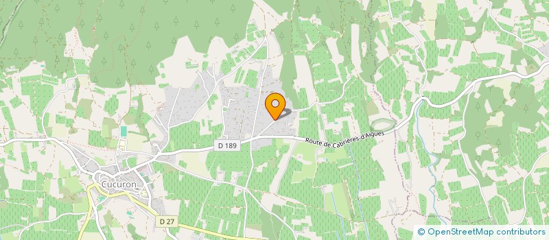 localisation de l'entreprise CMC - CONSULTANT MANAGEMENT COMPANY  CUCURON