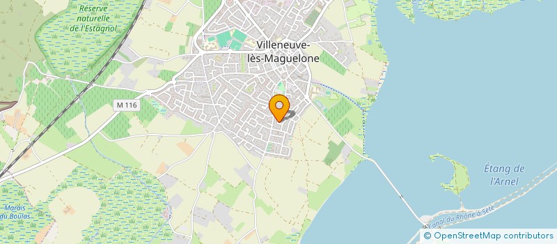 localisation de l'entreprise CMC EXPERT à VILLENEUVE-LES-MAGUELONE