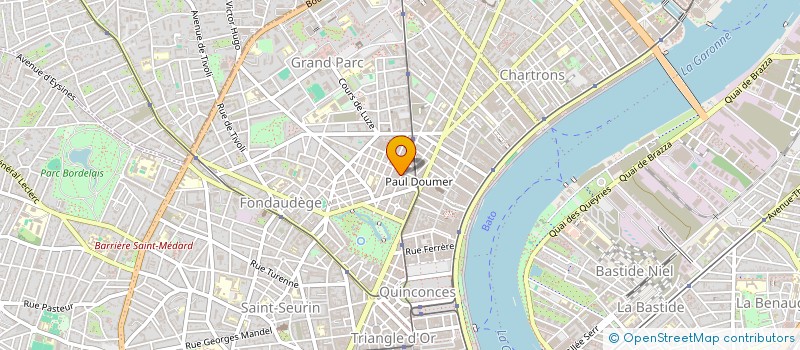 localisation de l'entreprise CMC IMMO  BORDEAUX