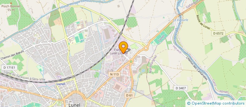 localisation de l'entreprise CMC INSPIRATION  CASTELNAU-LE-LEZ
