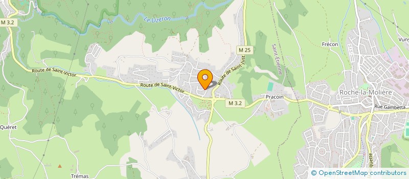 localisation de l'entreprise CMC INVEST  SAINT-ETIENNE