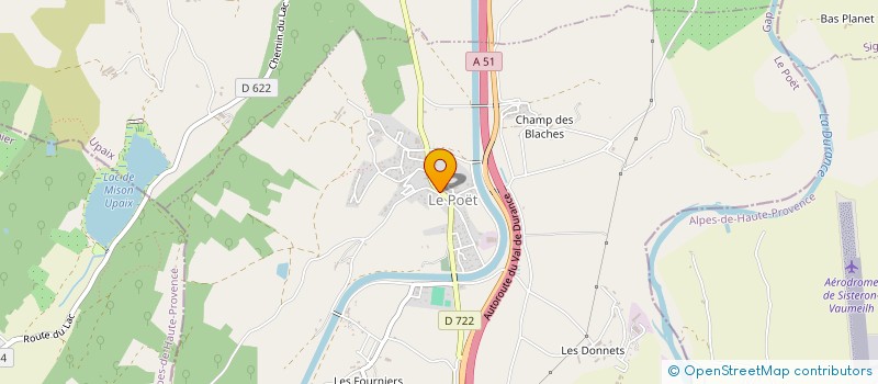 localisation de l'entreprise CMC LAURANS  GARDE-COLOMBE