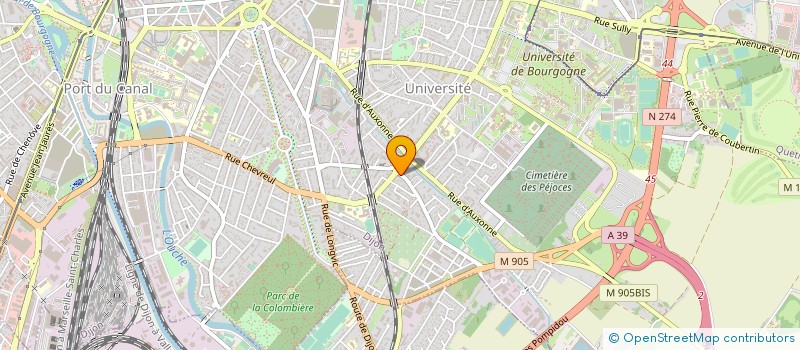 localisation de l'entreprise CMC RENOVATION à DIJON