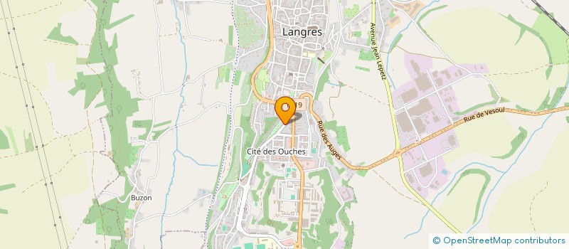 localisation de l'entreprise CMC-SIMEON à LANGRES