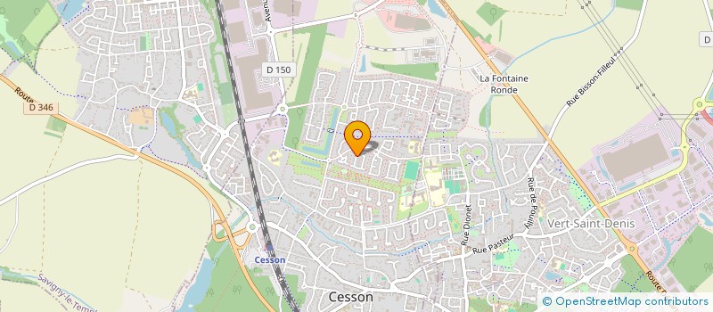 localisation de l'entreprise CMC WU  CESSON