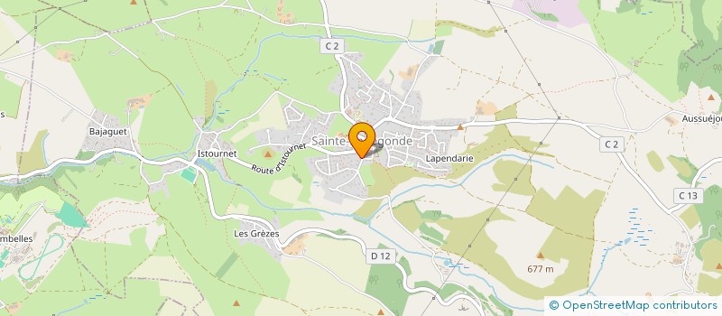 localisation de l'entreprise CMCA  SAINTE-RADEGONDE