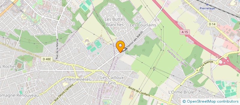 localisation de l'entreprise CMCA  HERBLAY-SUR-SEINE