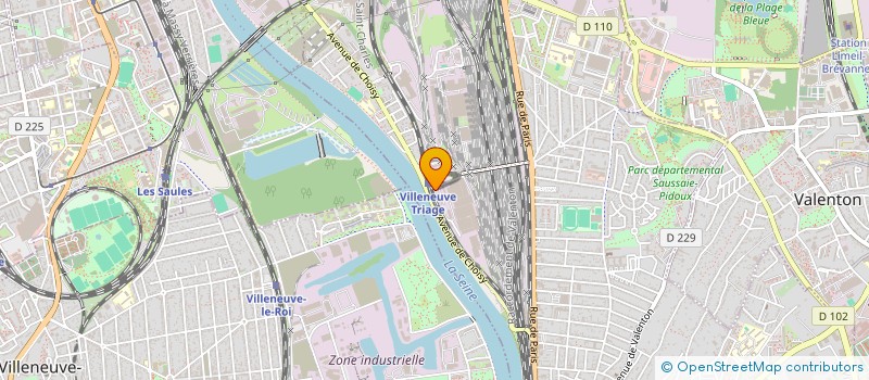 localisation de l'entreprise CMCA BAT ET SERVICES à MONTREUIL