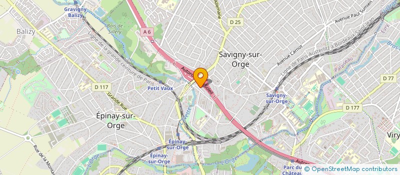 localisation de l'entreprise CMCA BAT ET SERVICES à SAVIGNY-SUR-ORGE