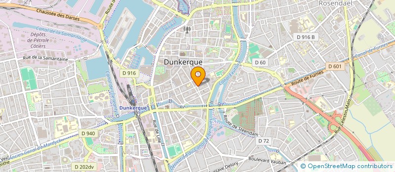 localisation de l'entreprise CMCB SECURITE à DUNKERQUE
