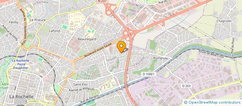 localisation de l'entreprise CMCJ  LA ROCHELLE