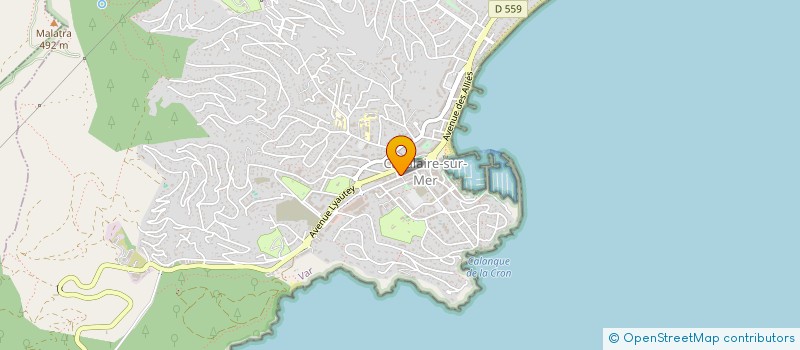 localisation de l'entreprise CMCK à CAVALAIRE-SUR-MER