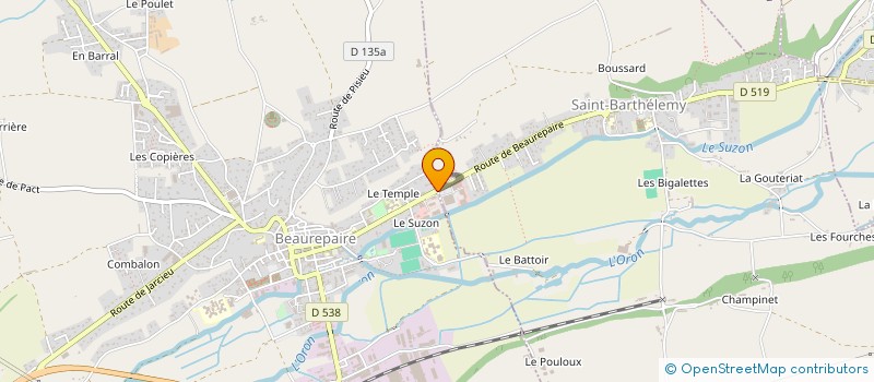 localisation de l'entreprise CMCO à SAINT-BARTHELEMY