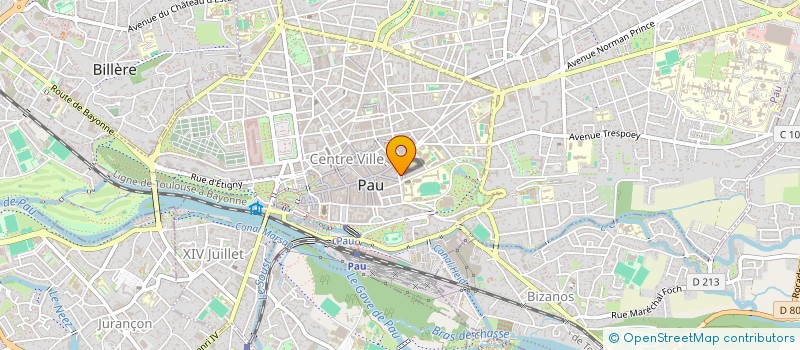 localisation de l'entreprise CMCONCEPT à PAU