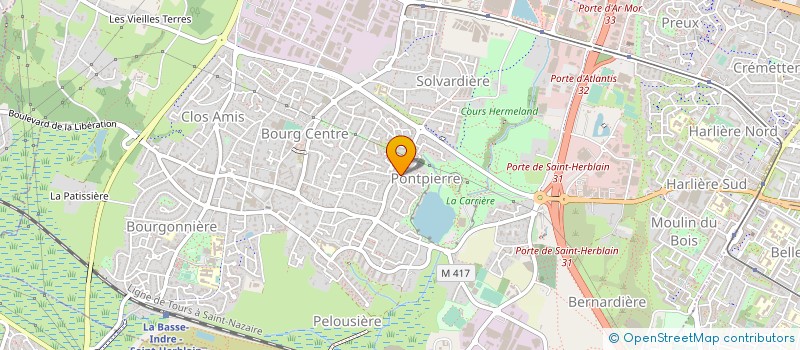 localisation de l'entreprise CMCS à SAINT-HERBLAIN