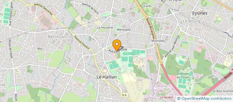 localisation de l'entreprise CMCU à LE HAILLAN