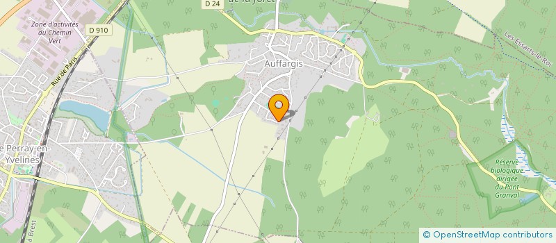 localisation de l'entreprise CMD  AUFFARGIS