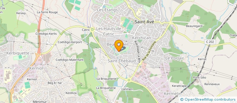 localisation de l'entreprise CMD  PLOEREN