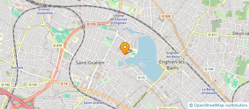 localisation de l'entreprise CMD CONSEIL  SAINT-GRATIEN