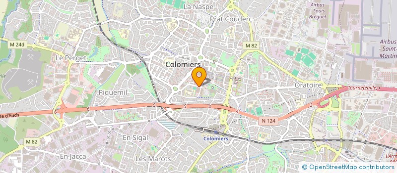 localisation de l'entreprise CMD CONSEIL à COLOMIERS