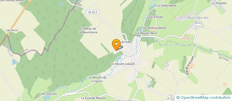 localisation de l'entreprise CMD DUBANT à ARCISSES