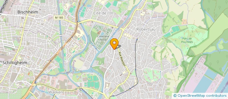 localisation de l'entreprise CMD EXPERTISE à STRASBOURG
