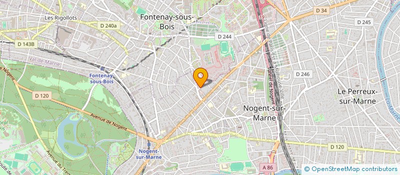 localisation de l'entreprise CMD TECH SERVICES  NOGENT-SUR-MARNE