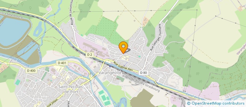 localisation de l'entreprise CMD VENTILATION  VARANGEVILLE