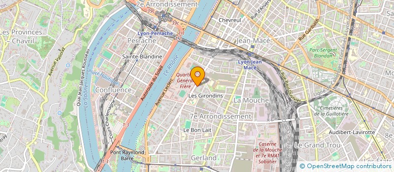 localisation de l'entreprise CMDAI  LYON