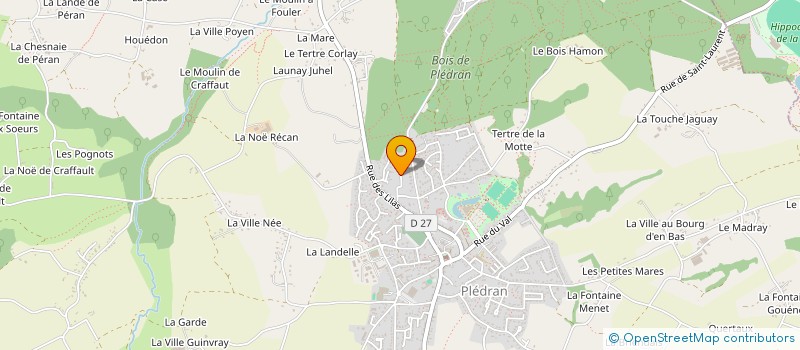 localisation de l'entreprise CMDB  PLEDRAN