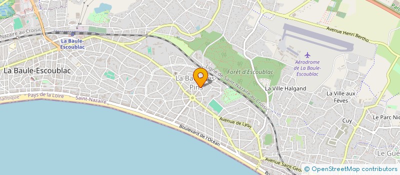 localisation de l'entreprise CMDCP à LA BAULE-ESCOUBLAC