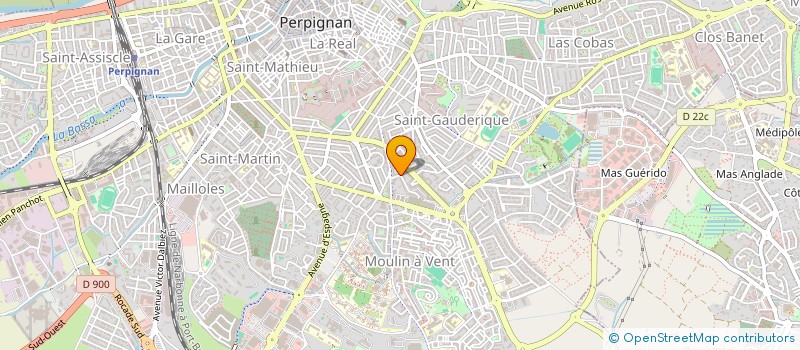 localisation de l'entreprise CMDI  PERPIGNAN