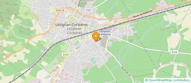 localisation de l'entreprise CMDI à FABREZAN