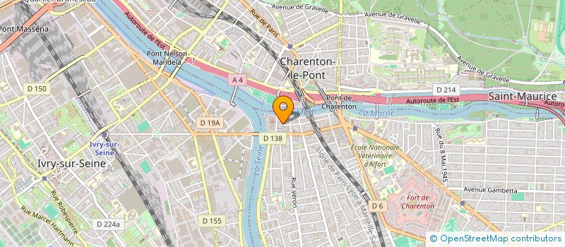 localisation de l'entreprise CMDI FRANCE à ALFORTVILLE