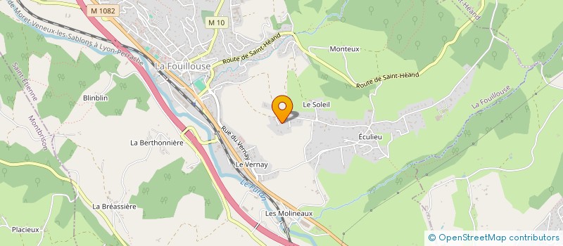 localisation de l'entreprise CMDJ  LA FOUILLOUSE