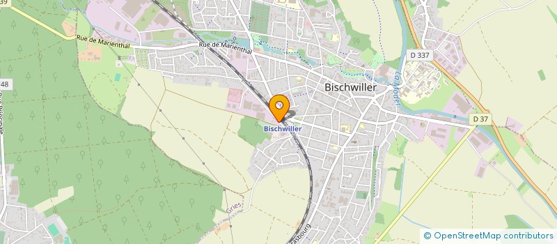 localisation de l'entreprise CMDN BATIMENT à BISCHWILLER