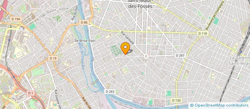 localisation de l'entreprise CMDN IMMOBILIER à SAINT-MAUR-DES-FOSSES