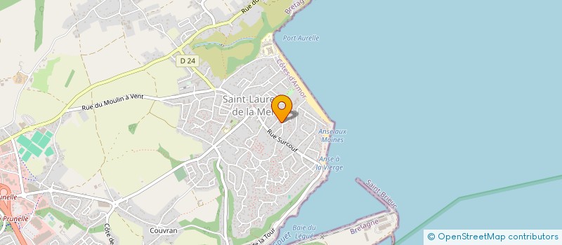 localisation de l'entreprise CMDP  PLERIN