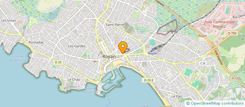 localisation de l'entreprise CMDS à ROYAN