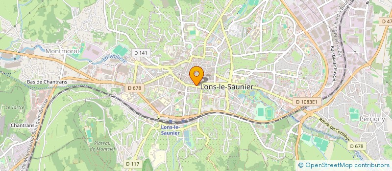 localisation de l'entreprise CME  LONS-LE-SAUNIER
