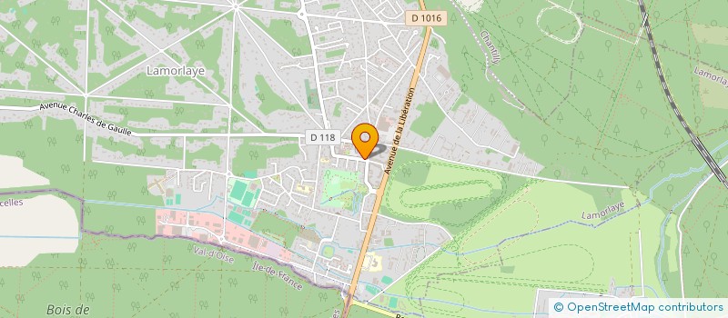localisation de l'entreprise CME BIJOUX à LAMORLAYE