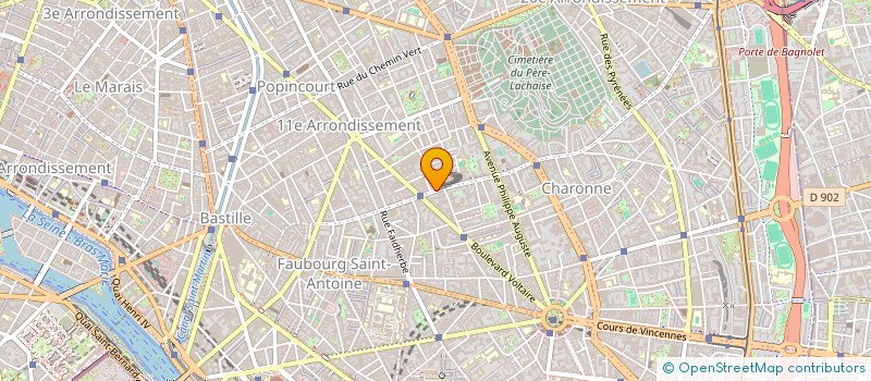 localisation de l'entreprise CME CENTRALE MODE EUROPE  PARIS