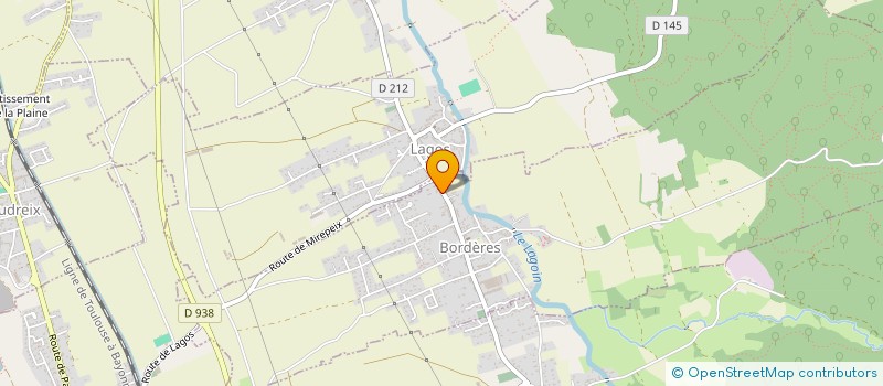 localisation de l'entreprise CME CONFORT  BORDERES