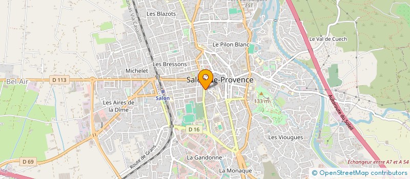 localisation de l'entreprise CME DONUTS à SALON-DE-PROVENCE