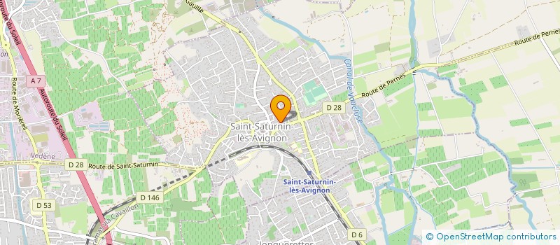 localisation de l'entreprise CME INDUSTRIE à SAINT-SATURNIN-LES-AVIGNON