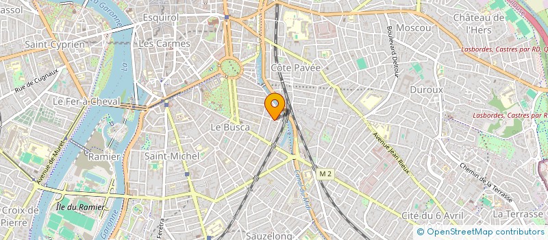 localisation de l'entreprise CME INVEST à TOULOUSE