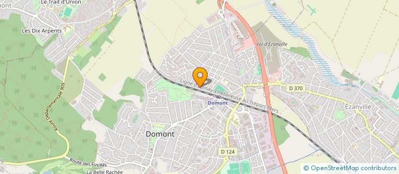 localisation de l'entreprise CME NETTOYAGE  DOMONT