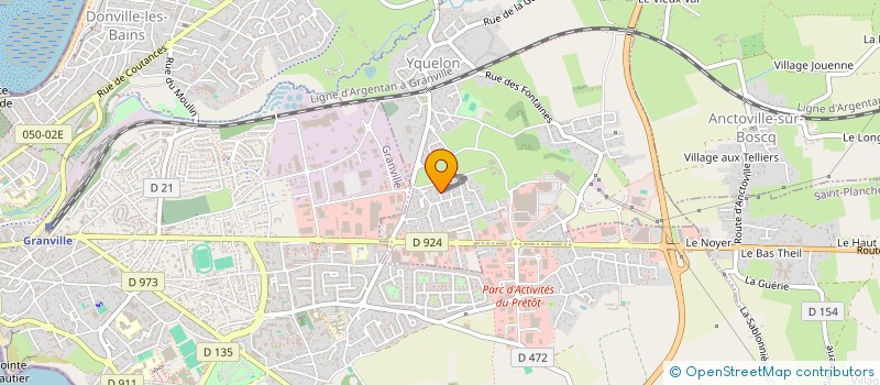 localisation de l'entreprise CME91  YQUELON