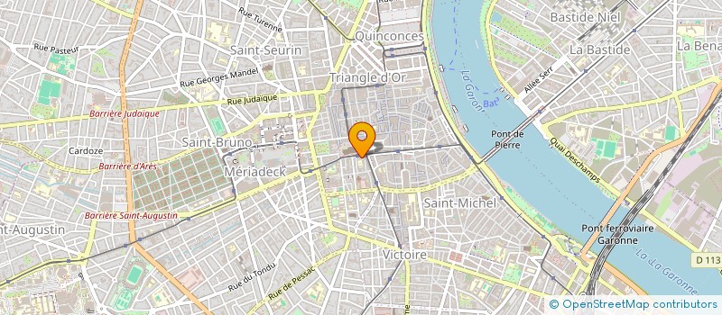 localisation de l'entreprise CMEB à BORDEAUX